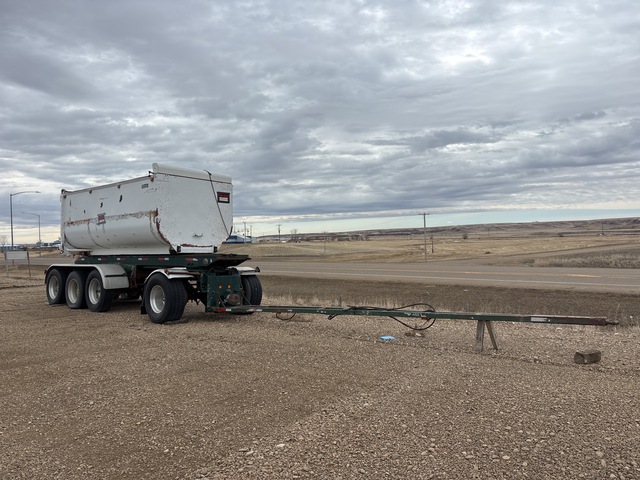 1990 Reliance Quad/A Pup Transfer Trailer