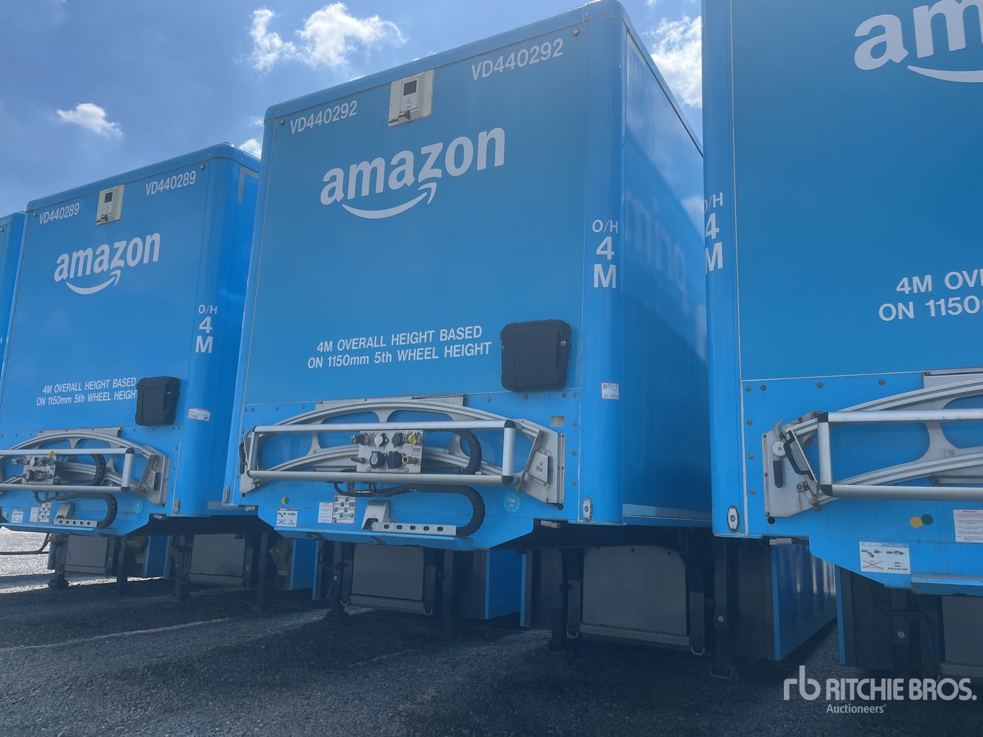 2019 Lawrence  David GRP Double Deck (Wielton Group) with Capacity: Top Deck 20 Euro Pallets, Lower Deck 19 Euro Pallets and Step Deck 10 Euro Pallets. Van Trailer (Unused)