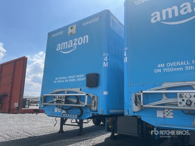 2019 Lawrence  David GRP Double Deck (Wielton Group) with Capacity: Top Deck 20 Euro Pallets, Lower Deck 19 Euro Pallets and Step Deck 10 Euro Pallets. Geschlossene Anhänger (Unused)