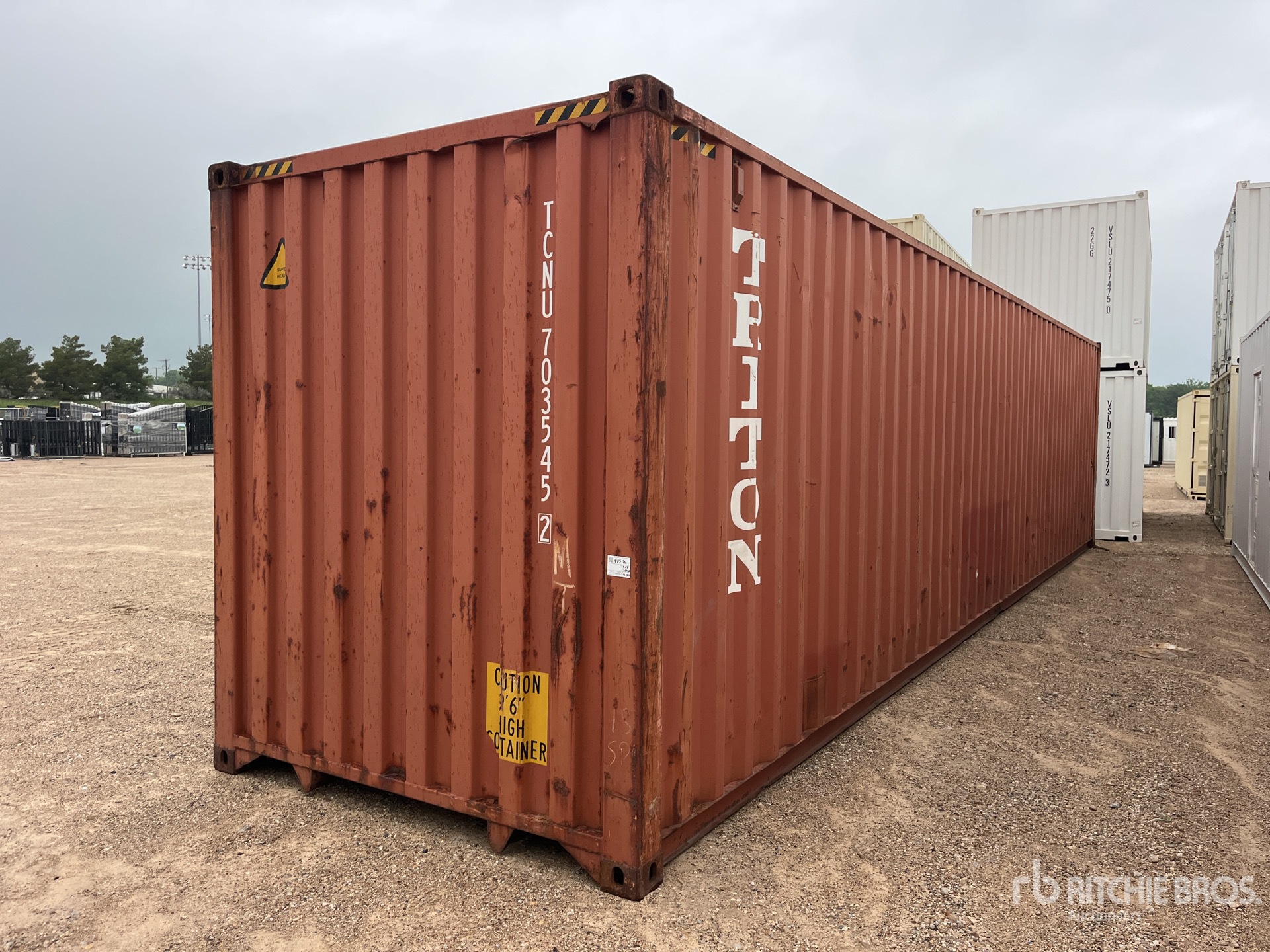 40 ft High Cube Storage Container