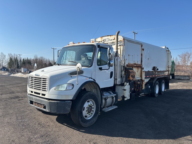 2015 Freightliner M2 106 6x4 Side Loader Waste Collection Truck