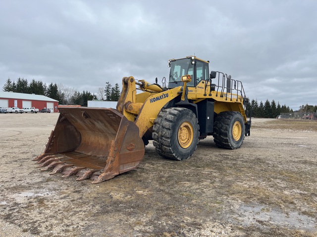 2012 Komatsu WA600-6 Wheel Loader 2012 Komatsu WA600-6 Wheel Loader