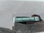 Second Serial Number/VIN Photo