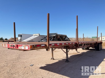 1991 Fruehauf Flatbed Trailer