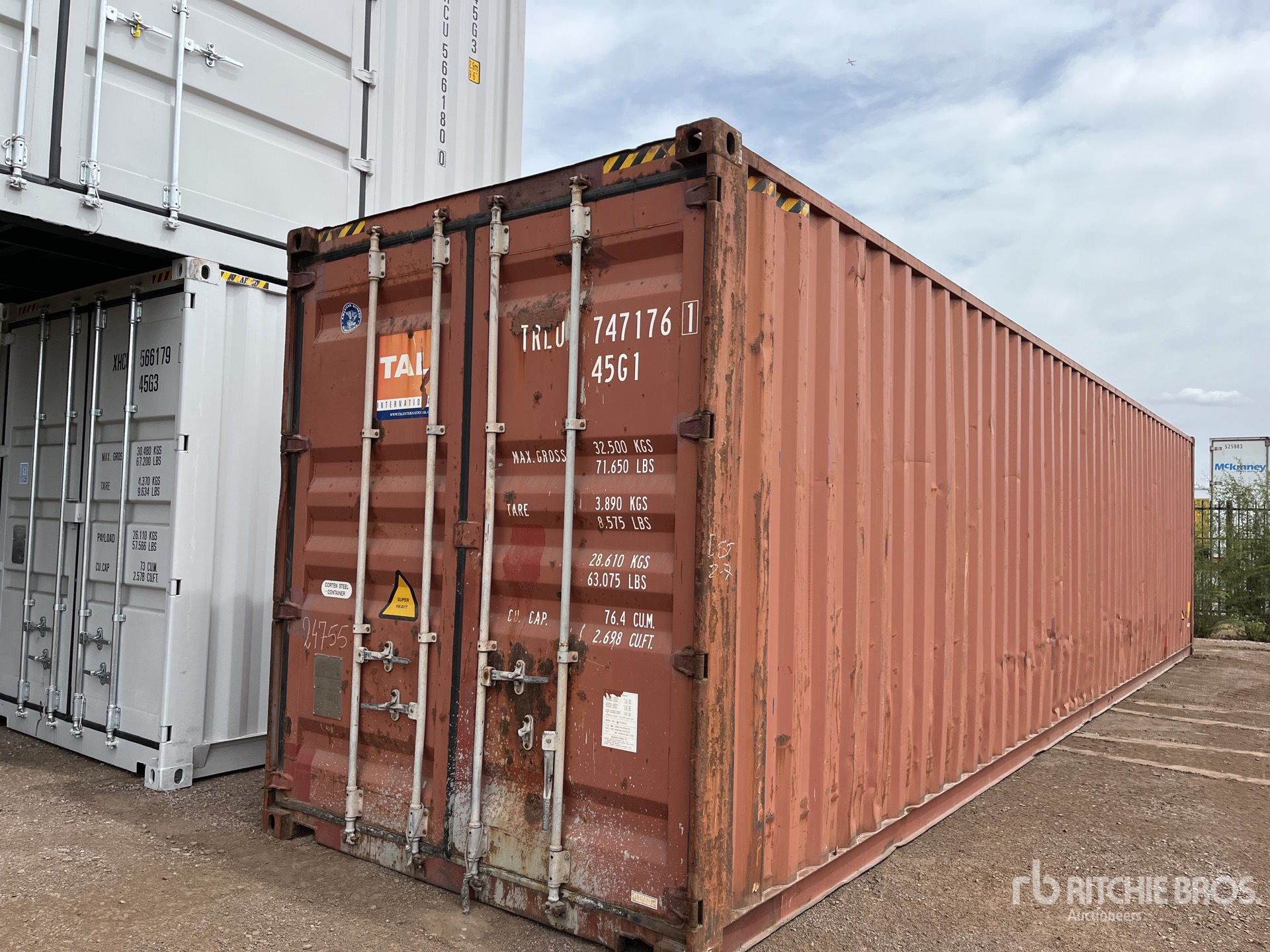 2007 40 ft High Cube Conteneur de stockage