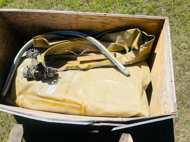 Collapsible Fabric Water/ Fuel Tank Assembly