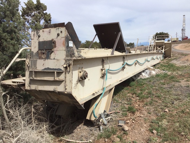 Quantity of (2) (1) 72 ft x 32 in Asphalt Elevator & (1) 14 ft x 23 ft Asphalt Silo (Inoperable)