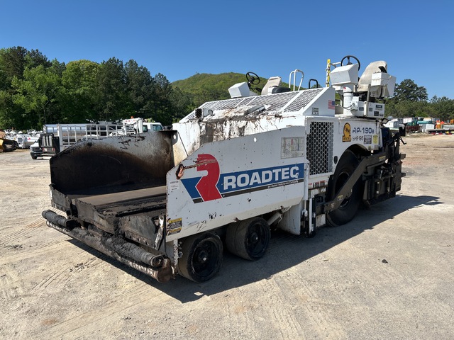 2018 Roadtec RP-190E Wheel Asphalt Paver