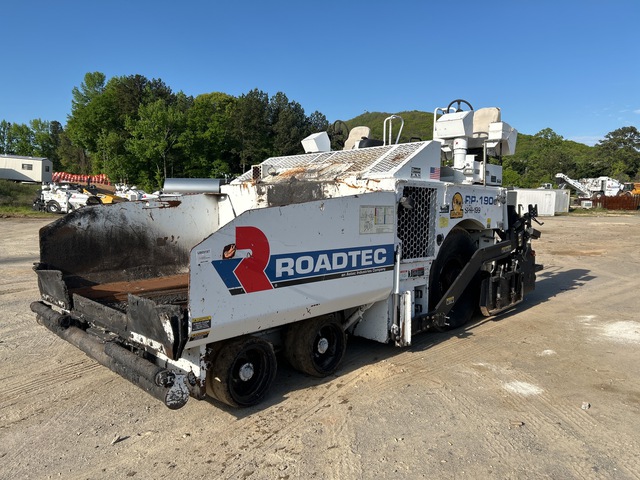 2018 Roadtec RP-190E Wheel Asphalt Paver