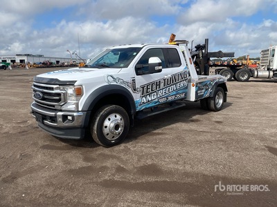 2021 Ford F-550 Lariat 4x4 Crew Cab Tow Truck