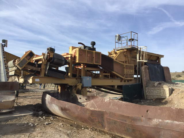 Eagle Impact Crusher w/Telsmith Screen Plant, 137 kVA Gen Set & (3) Conveyors