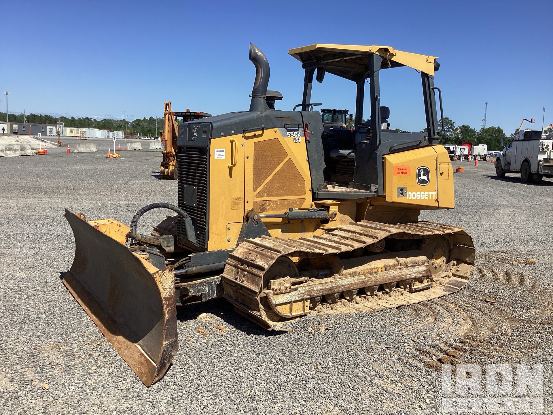 2016 John Deere 550K LGP Crawler Dozer