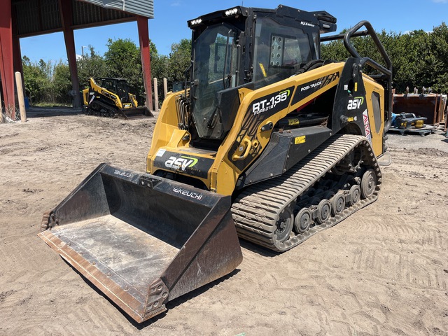 2023 ASV RT-135F Forestry High Flow Compact Track Loader