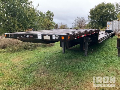 1990 Trail King TS70CS-482 48 ft T/A Step Deck Trailer