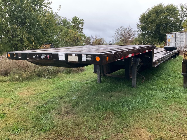 1990 Trail King TS70CS-482 48 ft T/A Step Deck Trailer 1990 Trail King TS70CS-482 48 ft T/A Step Deck Trailer