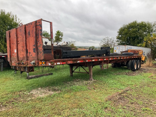 1974 Fontaine 40 ft T/A Flatbed Trailer
