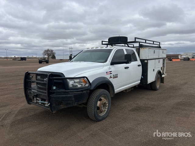 2016 Ram 5500 4x4 Crew Cab Utility Truck | Ritchie Bros. Auctioneers