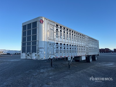 2019 Wilson PSAL-400P 52 ft T/A Spread Axle Livestock Trailer