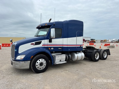 2017 Peterbilt 579 6x4 T/A Sleeper Truck Tractor (Inoperable)