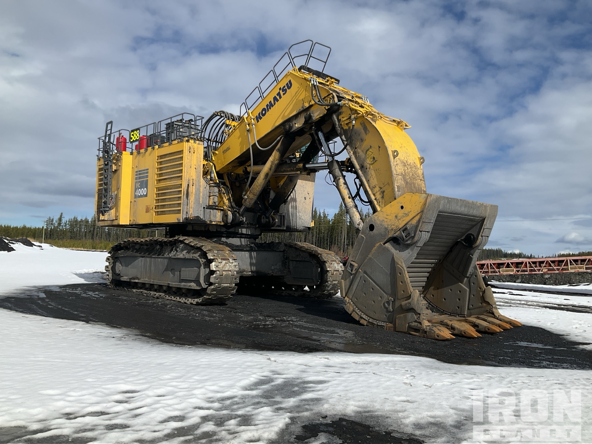 2018 Komatsu PC4000-11 Front Shovel Tracked Excavator in