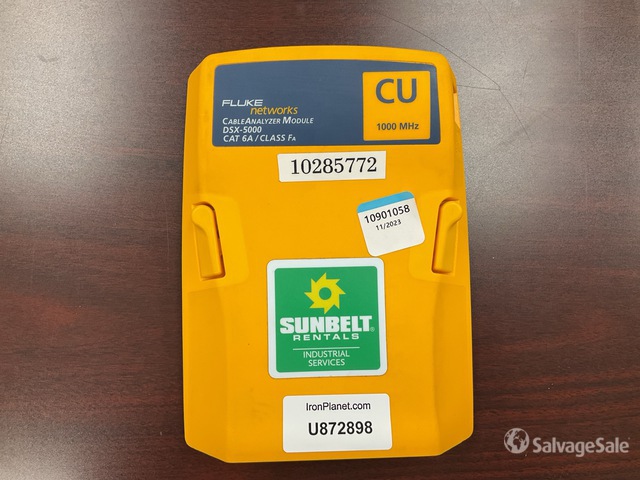 2020 Fluke DSX 5000 Cable Analyzer Module in Clifton, New Jersey
