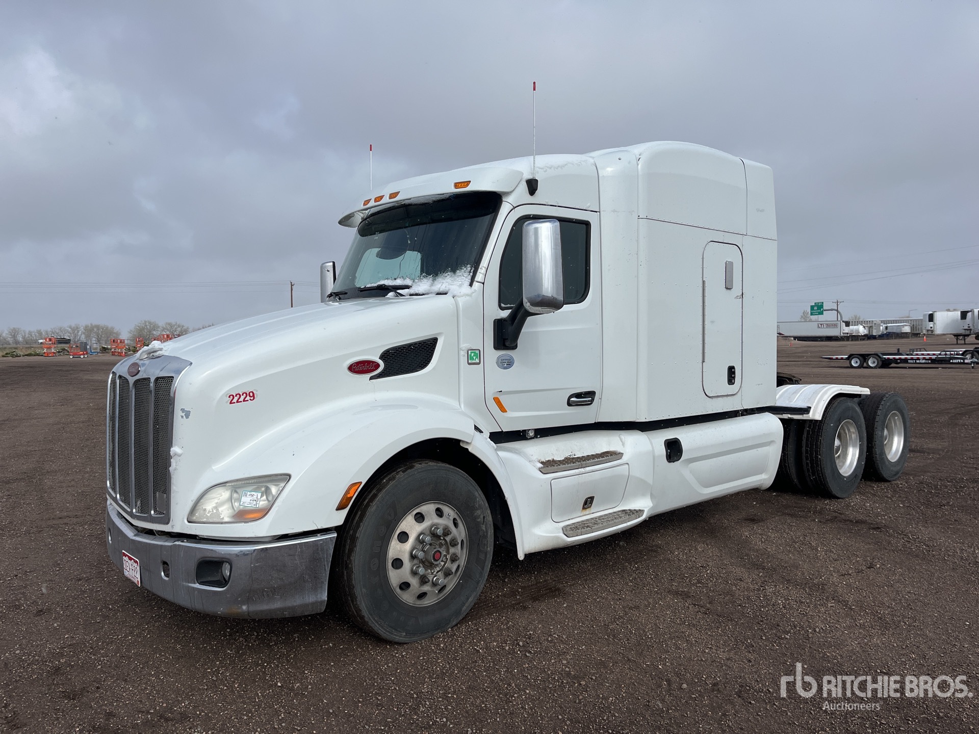 2014 Peterbilt 579 6x4 Tracteur Routier Couchette