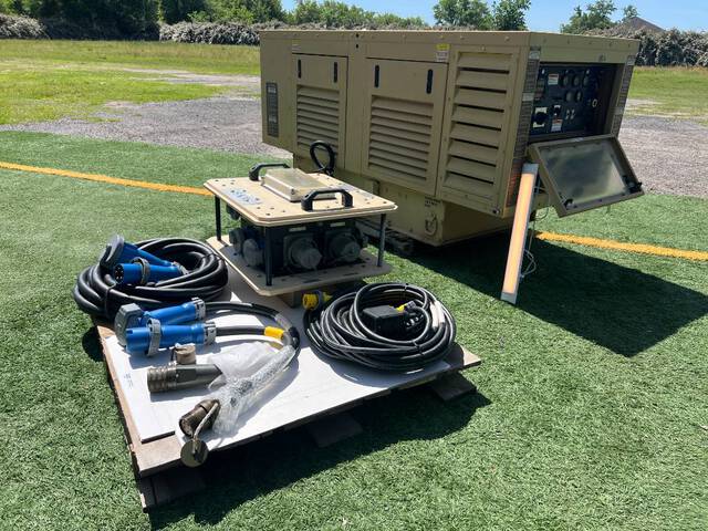 2007 Hanco 30 KVA Diesel Generator w/ Power Distribution Equipment 2007 Hanco 30 KVA Diesel Generator w/ Power Distribution Equipment