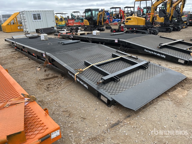 Bisontek Loading Ramp 2024 BisonTek BTR-1 Container/Yard Loading Ramp (Unused) | Ritchie Bros ...
