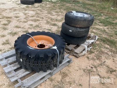 (3) Assorted Tires w/Wheels