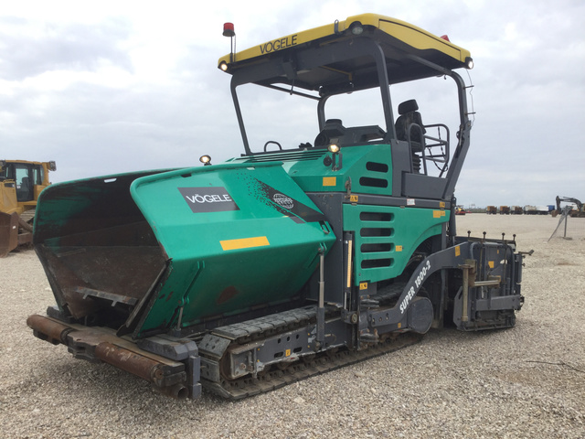 2012 Vogele Super 1800-2 Asphalt Paver