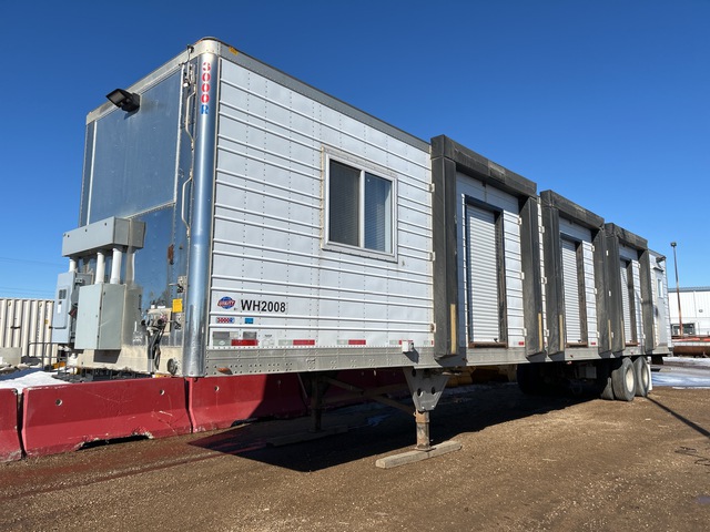 Van Trailer-Based Warehouse Including (7) Trailers