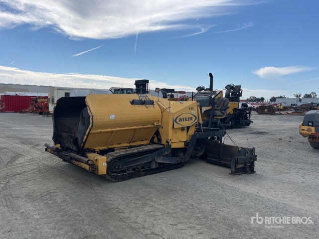 2019 Weiler P385 Track Asphalt Paver | Ritchie Bros. Auctioneers