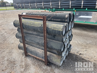 Quantity of (20) 1500 mm Hot Dipped Galvanised Carbon Hollow Bar (Unused)