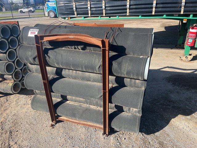 Quantity of (20) 1500 mm Hot Dipped Galvanised Carbon Hollow Bar (Unused)