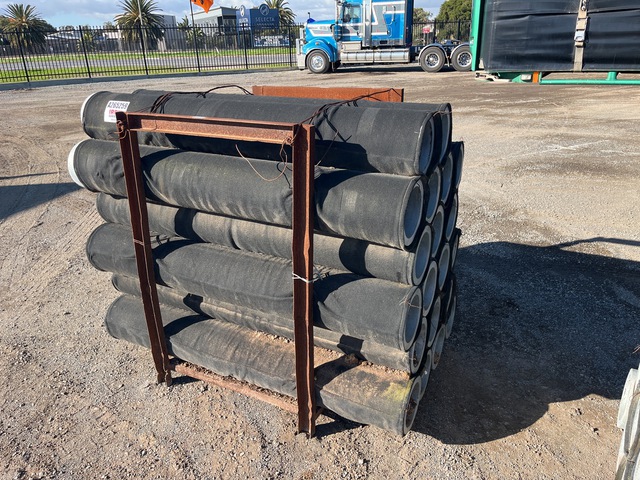 Quantity of (20) 1500 mm Hot Dipped Galvanised Carbon Hollow Bar (Unused)