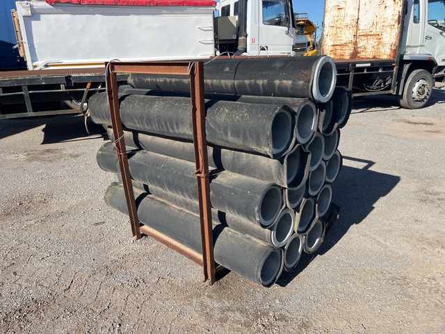 Quantity of (19) 1500 mm Hot Dipped Galvanised Carbon Hollow Bar (Unused)