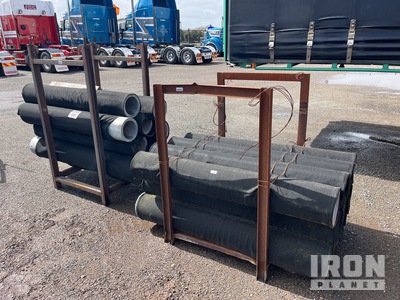 Quantity of (21) 1500 mm Hot Dipped Galvanised Carbon Hollow Bar (Unused)
