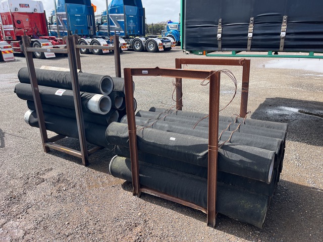 Quantity of (21) 1500 mm Hot Dipped Galvanised Carbon Hollow Bar (Unused)