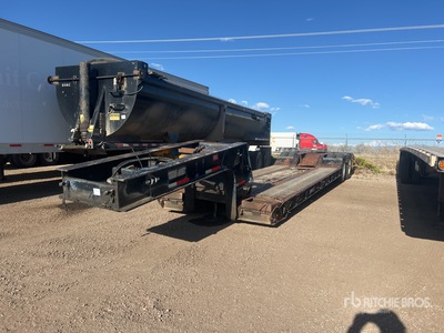 1978 Custom Built T/A Removable Gooseneck Lowboy Trailer