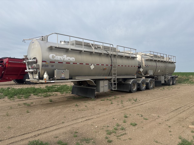 2014 Tremcar 56740 L B-Train Insulated Tanker Trailer 2014 Tremcar 56740 L B-Train Insulated Tanker Trailer