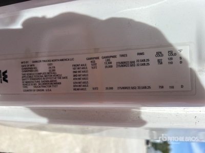 2022 Western Star 4900 6x4 Tracteur routier couchette