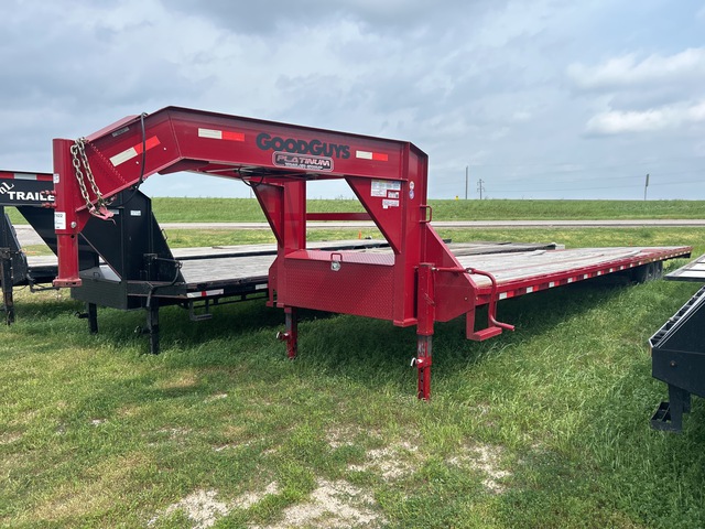 2023 Goodguys Trailers 40 ft T/A Gooseneck Flatbed Trailer