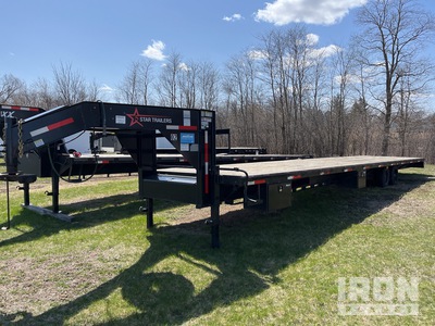 2022 American Pride AP-070 FB 40 ft T/A Gooseneck مقطورة مسطحة