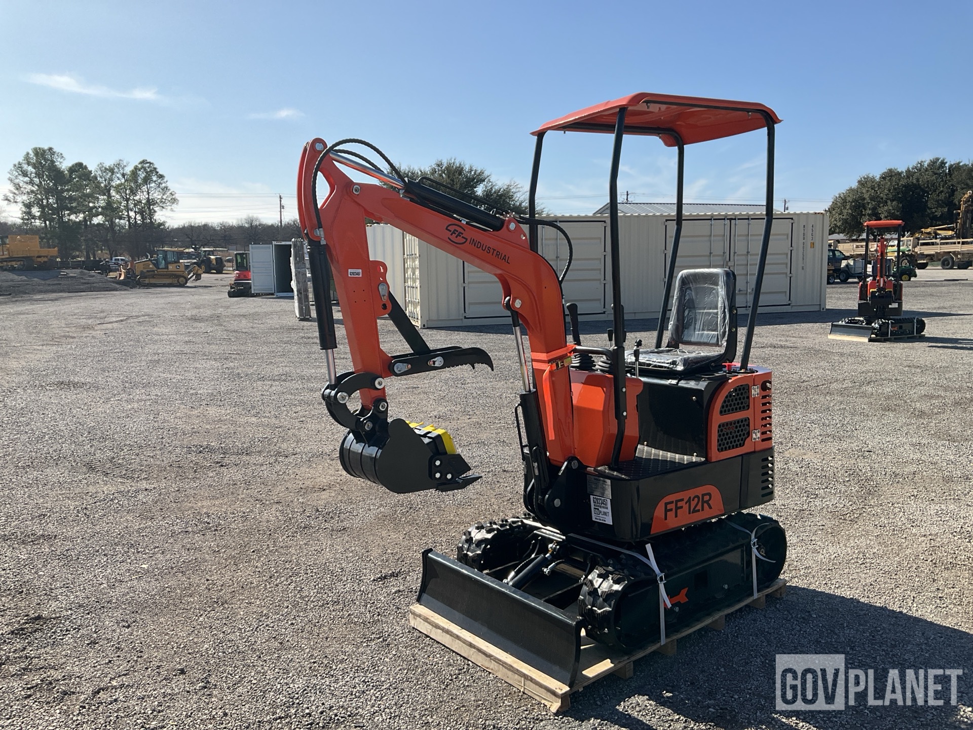 Surplus 2024 FF Industrial FF12R Mini Excavator - Unused in