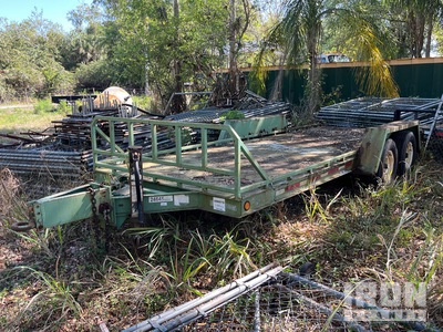 1987 TKG 16' 18 ft T/A Oplegger