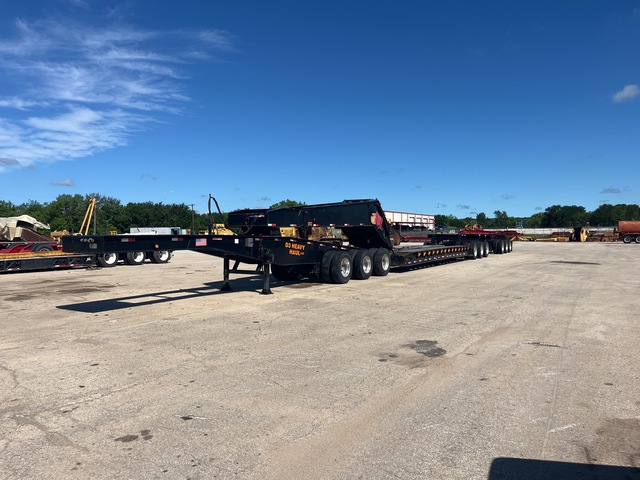 1997 Talbert 120 HGR Tri/A Removable Gooseneck Lowboy Trailer