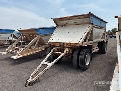 2004 Ranco T/A Turntable Pup Belly Dump Trailer