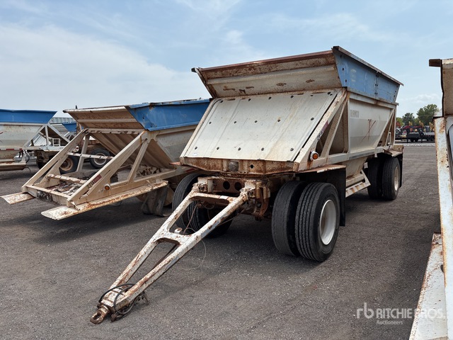 2004 Ranco T/A Turntable Pup Belly Dump Trailer