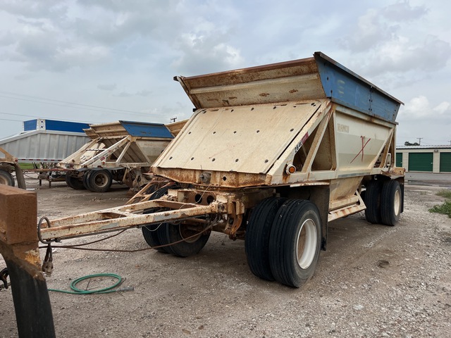 2004 Ranco 12 ft T/A Pup Belly Dump Trailer 2004 Ranco 12 ft T/A Pup Belly Dump Trailer