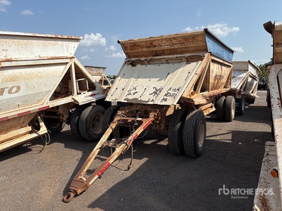 2006 Ranco T/A Turntable Pup Belly Dump Trailer